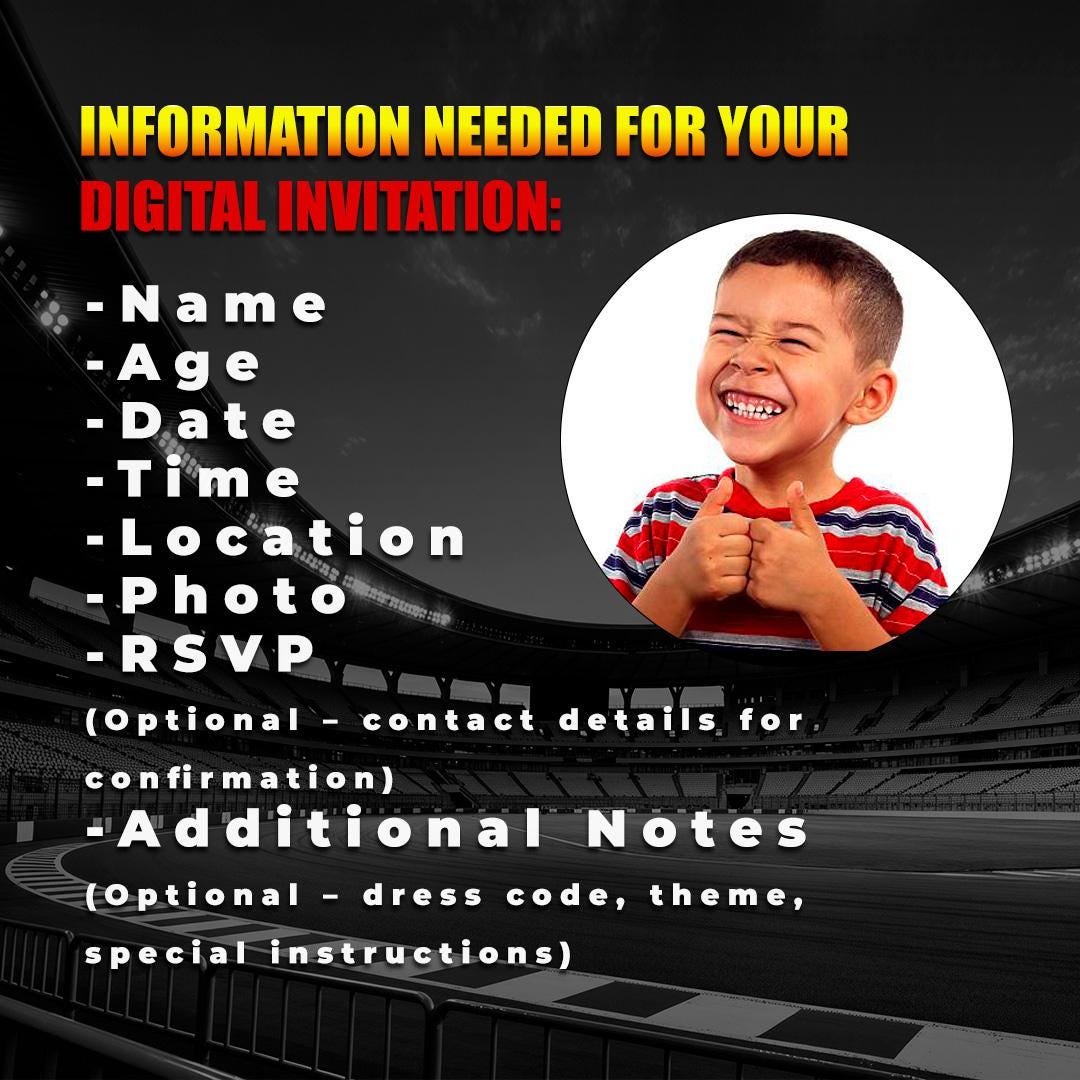 Cars Personalized Birthday Video Invitation - Lightning McQueen - preview 3